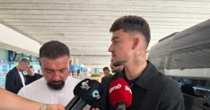 Ernest Muçi, Trabzon'a geldi!