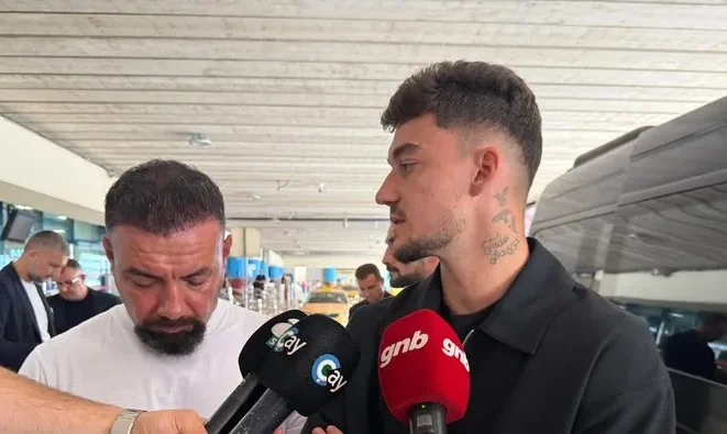 Ernest Muçi, Trabzon'a geldi!